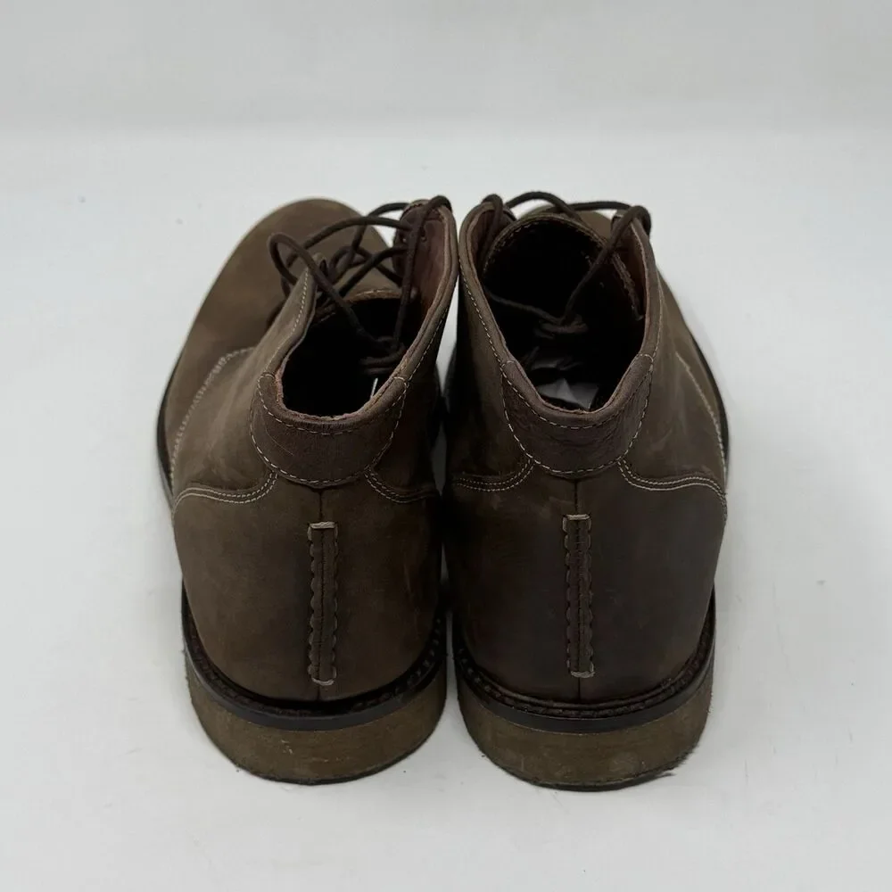 Johnston Murphy Copeland Chukka Boots Mens 9 M Brown Sheepskin Leather Classic